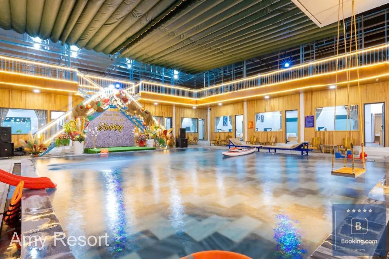 Amy Resort Pool Party - Di Bo Ra Bien - Thich Hop To Chuc Tiec Team Building 붕타우 빌라