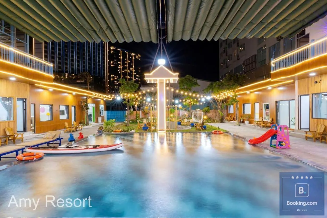 Amy Resort Pool Party - Di Bo Ra Bien - Thich Hop To Chuc Tiec Team Building 붕타우 0*,  베트남
