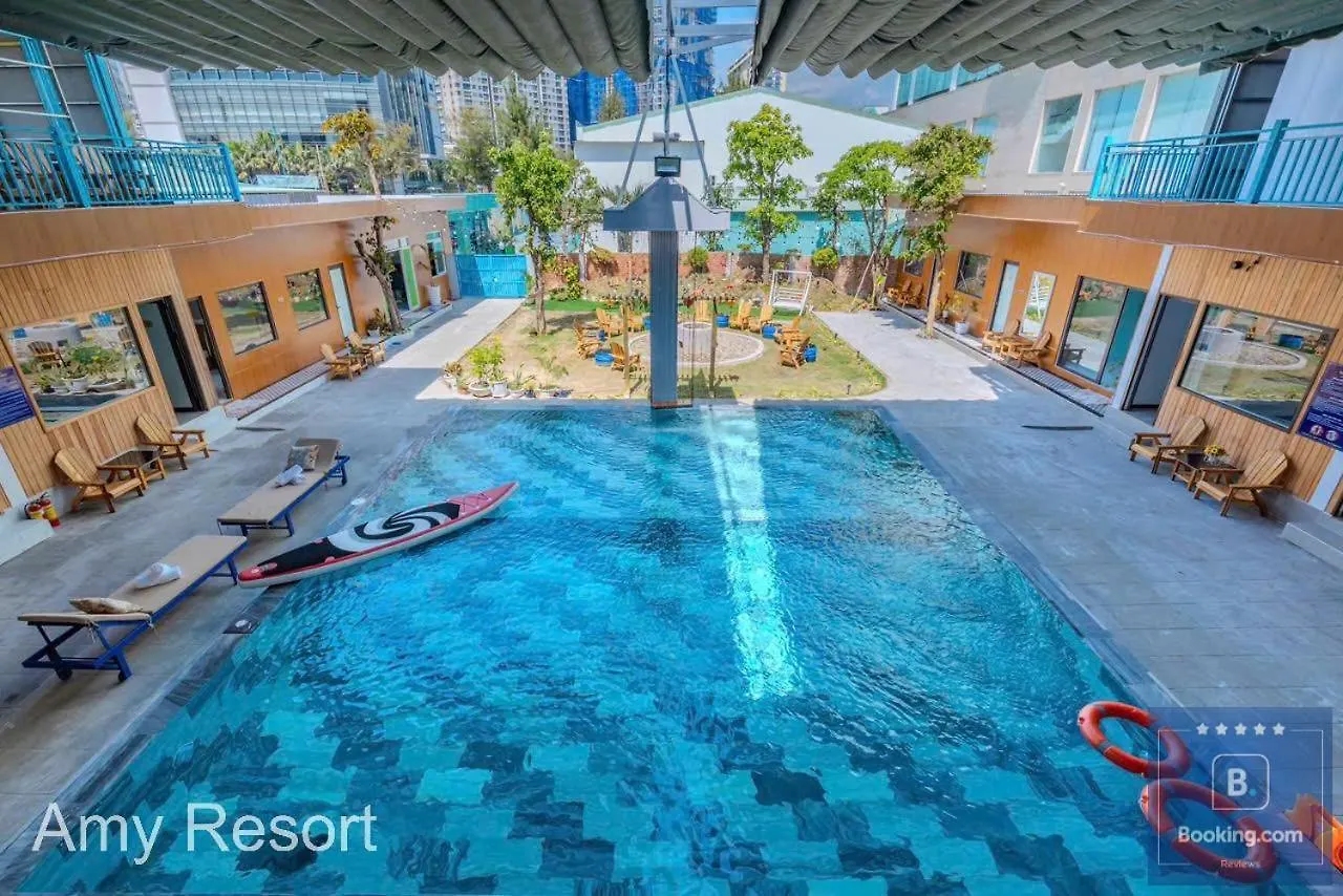 Amy Resort Pool Party - Di Bo Ra Bien - Thich Hop To Chuc Tiec Team Building 붕타우